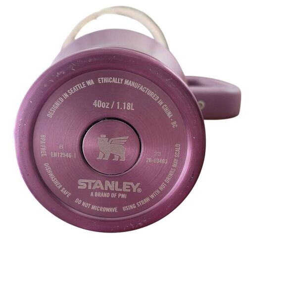 STANLEY Quencher® H2.0 FlowState™ Tumbler 1.2L 40 oz in Primrose Glow Travel Cup - Picture 10 of 13